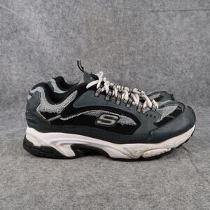 Skechers Shoes Mens 9 Athletic Trainer Sport Active Stamina Walking Comfort Gray